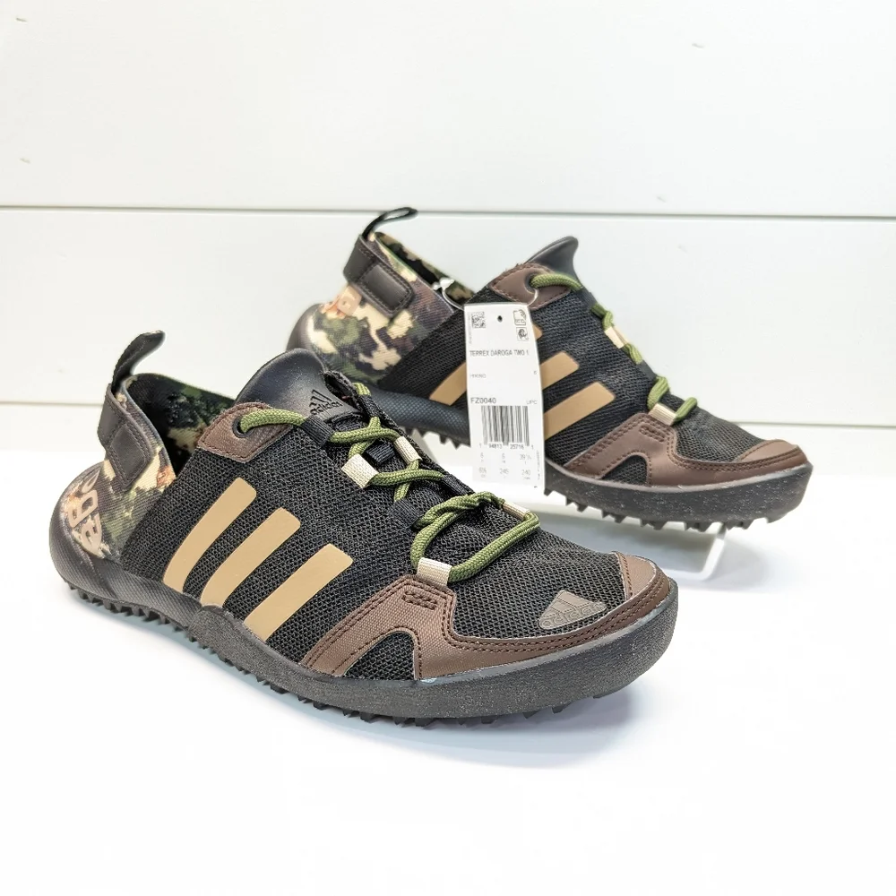 Adidas Terrex Daroga Two 13 Heat.RDY Camo Hiking Trail Shoes size Men's 6.5